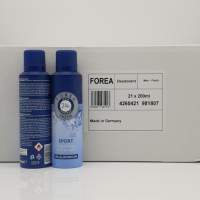 Dezodorant Forea Men FRESH / SPORT 24h, 200ml - Made in Germany
