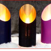 Lagerräumung! Designlampe mit Flammenlicht, nagelneu, originalverpackt, mit hochwertigem Leuchtmittel, UVP 39,95, ab € 1,69