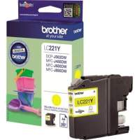 Brother ink cartridge LC221Y 260 pages 5.9 ml yellow