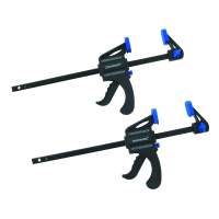One-hand clamps, pack of 2, 150mm