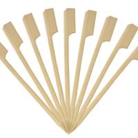 METALTEX wooden pick bamboo 9cm, 100 x 6 packs = 600 pieces