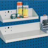 Shelf for perforated panels 450x170x115/30mm Bott