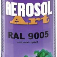 DUPLI-COLOR colored paint spray AEROSOL Art deep black matt RAL 9005 400 ml, 6 pieces
