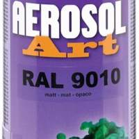 DUPLI-COLOR paint spray AEROSOL Art pure white matt RAL 9010 400 ml, 6 spray cans