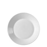 LUMINARC breakfast plates Harena glass Ø19cm white, 24 pieces