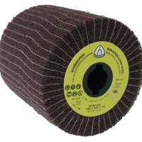 Abrasive mop wheel NCW 600 100x100x19 mm, grain 80 abrasive fleece and abrasive fabric