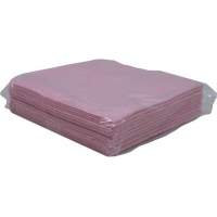 All-purpose towels fleece 38x38cm pink 10 pcs./pack.