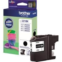 Brother ink cartridge LC221BK 260 pages 11.8 ml black