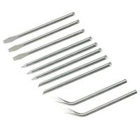 Soldering iron tips, 10 pcs. Set 15 and 25 w