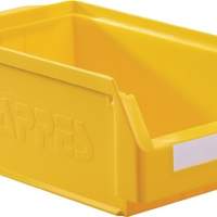 Storage bin size 4 yellow L350xW200xH150mm