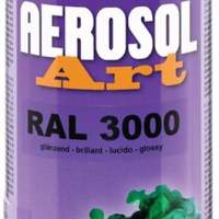 DUPLI-COLOR colored paint spray AEROSOL Art fire red glossy RAL 3000 400 ml, 6 pieces