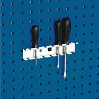 Screwdriver holder with 7 mounts 4xD.7/3xD.13mm for perforated plates Bott