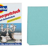 Delu silver cleaning cloth tarnish protection
