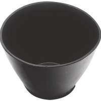 Plaster beaker rubber D.125mm H.90mm suitable for nitro paint