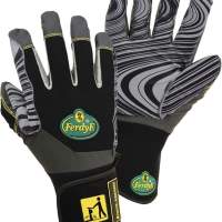 Vibration protection glove shock absorber size XL black/grey EL/EVA