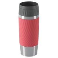 EMSA Travel Mug Easy Twist insulating mug, 0.36l, coral