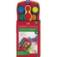 FABER CASTELL paint box connector 125030 12 colors