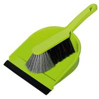 RIVAL sweeping set Profi lime-green, 5 pieces