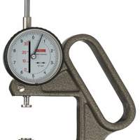 Thickness gauge K50/3A 30mm reading 0.1mm flat 30=a