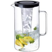 BOHEMIA CRISTAL jug with ice insert 2.5l
