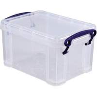 Really Useful Box storage box 1.6C 19x11x13.5cm 1.6l transparent