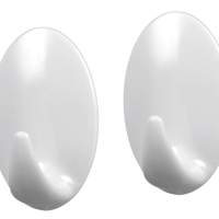 METALTEX egg-shaped hooks large, pack of 2 x 10 packs = 20 pieces