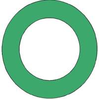 Insulating ring standard green for ERGOPLUS 400/500