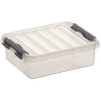 Sunware storage box Q-line H6162302 1l lid transparent