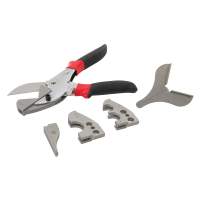 PVC scissors with interchangeable blades, 6 pcs. sentence