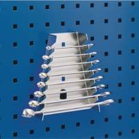 Wrench holder with 8 sockets for perforated plates Bott