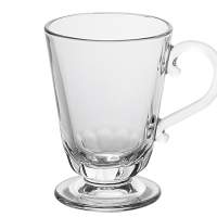 LA ROCHERE tea glass Louison with handle 250ml, set of 6