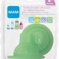 MAM drinking spout Ultra-Soft for bottles, double pack