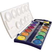 Pelikan paint box 720250 12 colors and white 735 5/12