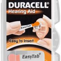 Hearing aid cells - Duracell button cell zinc air - V13