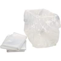 HSM rubbish bag 146l 525x425x1.100mm transparent 10 pieces/pack.