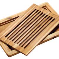 KESPER bread cutting board acacia wood 47.5 x 32 x 2cm