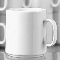 Esmeyer mug set Diane 0.28l porcelain white 6 pieces/pack.