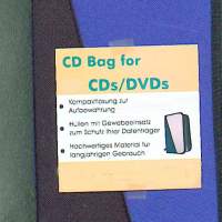 Táska 120 CD-/DVD-/Blu-ray és egyebek tárolására